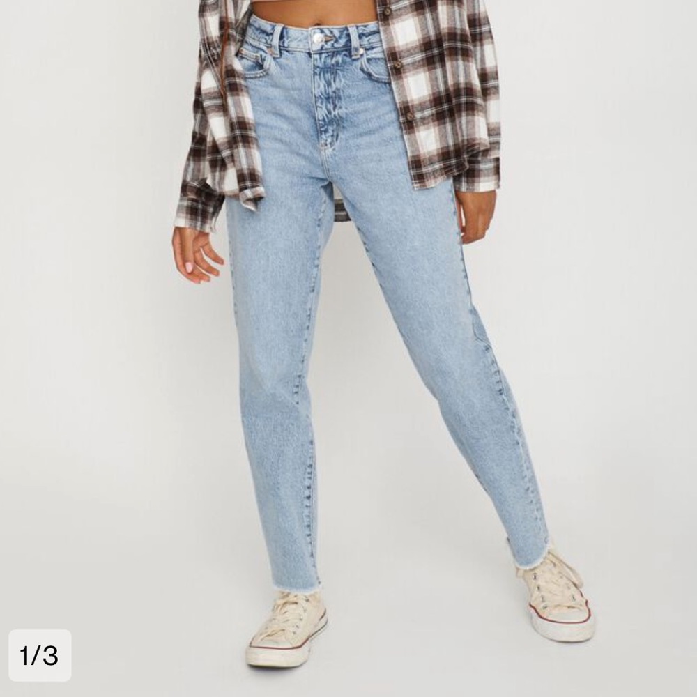 Garage Denim Mom Jean - Erin Blue